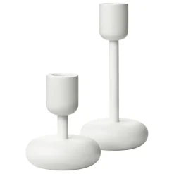Iittala Nappula kandelaarset, Wit< Kandelaars
