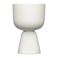 Iittala Nappula pot Ø12,5 cm h19 cm, Wit< Bloempotten