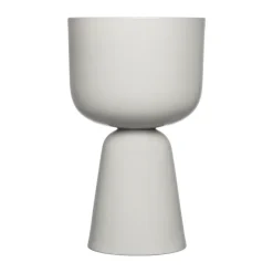 Iittala Nappula pot 24,5x40 cm, Lichtgrijs< Bloempotten