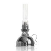 Karlskrona Lampfabrik Nattlampan paraffine-lamp, nikkel< Olie- & Petroleumlampen