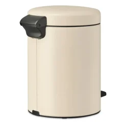 Brabantia New Icon pedaalemmer 5 liter, Soft beige< Pedaalemmers