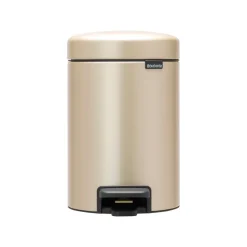 Brabantia New Icon pedaalemmer 3 liter, Metallic Gold< Pedaalemmers