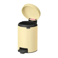 Brabantia New Icon pedaalemmer 3 liter, Mellow Yellow< Pedaalemmers