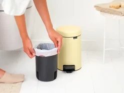 Brabantia New Icon pedaalemmer 3 liter, Mellow Yellow< Pedaalemmers