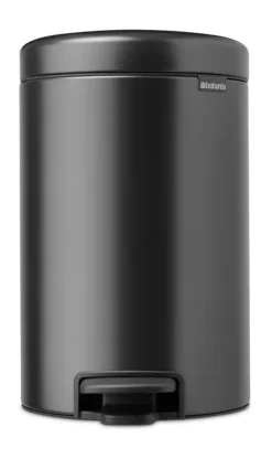 Brabantia New Icon pedaalemmer 12 liter, Confident Grey< Pedaalemmers
