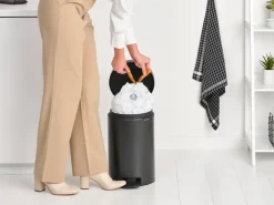 Brabantia New Icon pedaalemmer 12 liter, Confident Grey< Pedaalemmers
