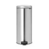 Brabantia New Icon pedaalemmer 30 liter, matt steel< Pedaalemmers
