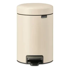 Brabantia New Icon pedaalemmer 3 liter, Soft beige< Pedaalemmers