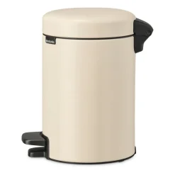 Brabantia New Icon pedaalemmer 3 liter, Soft beige< Pedaalemmers