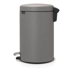Brabantia New Icon pedaalemmer 12 liter, Mineral concrete grey< Pedaalemmers
