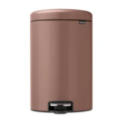 Brabantia New Icon pedaalemmer 20 liter, Satin Taupe< Pedaalemmers