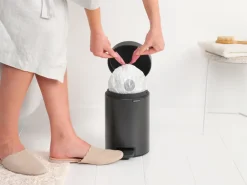 Brabantia New Icon pedaalemmer 3 liter, Confident Grey< Pedaalemmers
