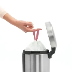 Brabantia New Icon pedaalemmer 3 liter, Matt steel fingerprint proof< Pedaalemmers