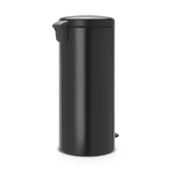 Brabantia New Icon pedaalemmer 30 liter, matt black (zwart)< Pedaalemmers