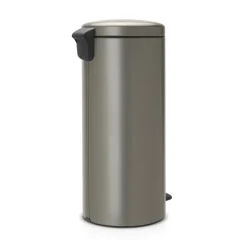 Brabantia New Icon pedaalemmer 30 liter, platinum< Pedaalemmers