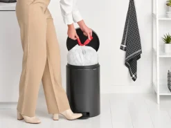 Brabantia New Icon pedaalemmer 20 liter, Confident Grey< Pedaalemmers