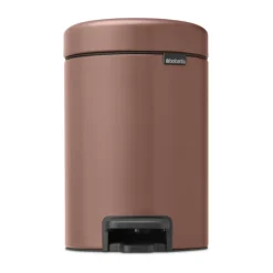 Brabantia New Icon pedaalemmer 3 liter, Satin Taupe< Pedaalemmers