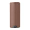 Brabantia New Icon pedaalemmer 30 liter, Satin Taupe< Pedaalemmers