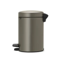 Brabantia New Icon pedaalemmer 3 liter, platina< Pedaalemmers
