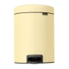 Brabantia New Icon pedaalemmer 5 liter, Mellow Yellow< Pedaalemmers