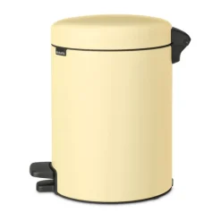 Brabantia New Icon pedaalemmer 5 liter, Mellow Yellow< Pedaalemmers