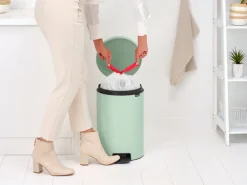 Brabantia New Icon pedaalemmer 20 liter, Jade Green< Pedaalemmers
