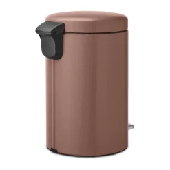 Brabantia New Icon pedaalemmer 12 liter, Satin Taupe< Pedaalemmers