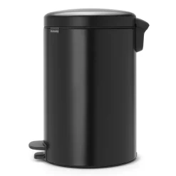 Brabantia New Icon pedaalemmer 20 liter, mat zwart< Pedaalemmers