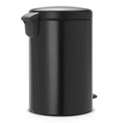 Brabantia New Icon pedaalemmer 20 liter, mat zwart< Pedaalemmers