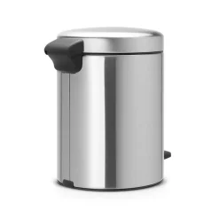 Brabantia New Icon pedaalemmer 5 liter, staal - mat< Pedaalemmers