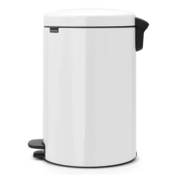 Brabantia New Icon pedaalemmer 20 liter, wit< Pedaalemmers