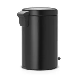 Brabantia New Icon pedaalemmer 12 liter, mat zwart< Pedaalemmers