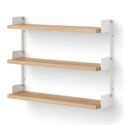 New Works Tea Shelf wandplank 46x62,5 cm, Eikenhout< Planken & Planksystemen