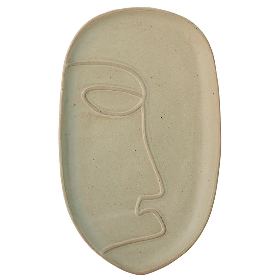 Bloomingville Ngan dienblad 18,5x30 cm, Groen< Decoratieve Accessoires|Decoratieve Dienbladen