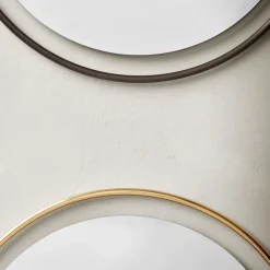 Audo Copenhagen Nimbus Spiegel, bronzed brass, ø110< Wandspiegels|Ronde Spiegels