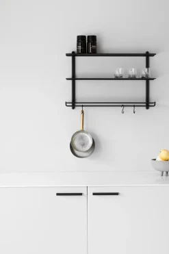 Gejst Nivo haak voor rek 3-pack, Zwart< Haken & Hangers