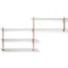 Gejst Nivo plank B, Licht eikenhout-wit< Planken & Planksystemen