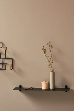 Gejst Nivo plank G, Zwartgebeitst essenhout-zwart< Planken & Planksystemen