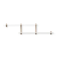 Gejst Nivo rek H large, Licht eikenhout-wit< Planken & Planksystemen