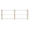 Gejst Nivo wandrek D, Licht eiken-wit< Planken & Planksystemen