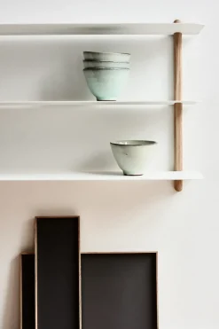 Gejst Nivo wandrek D, Licht eiken-wit< Planken & Planksystemen