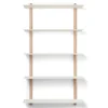 Gejst Nivo wandrek E large, Licht eiken-wit< Planken & Planksystemen