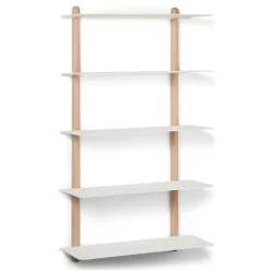 Gejst Nivo wandrek E large, Licht eiken-wit< Planken & Planksystemen