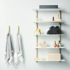 Gejst Nivo wandrek E large, Licht eiken-wit< Planken & Planksystemen