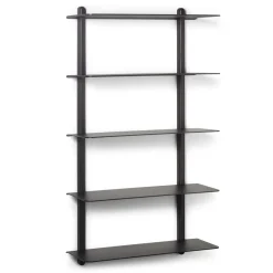 Gejst Nivo wandrek E large, Zwartgebeitst essen-zwart< Planken & Planksystemen
