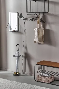 Scandi Living Nod kapstok 45 cm, Black< Garderobehaken & Hoedenplanken