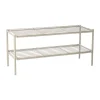 Scandi Living Nod schoenenrek 80x30x37 cm, Beige< Schoenenrekken