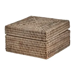 Lene Bjerre Norah opbergdoos 18x18 cm, Nature< Dozen & Boxen