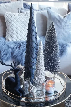 Lene Bjerre Norille kersthanger 12 cm, Donkergrijs< Kerstdecoraties
