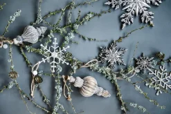 Lene Bjerre Norille kersthanger 12 cm, Donkergrijs< Kerstdecoraties